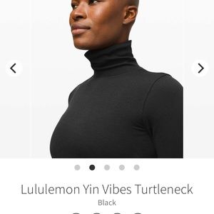 Lululemon Yin Vibes Turtleneck